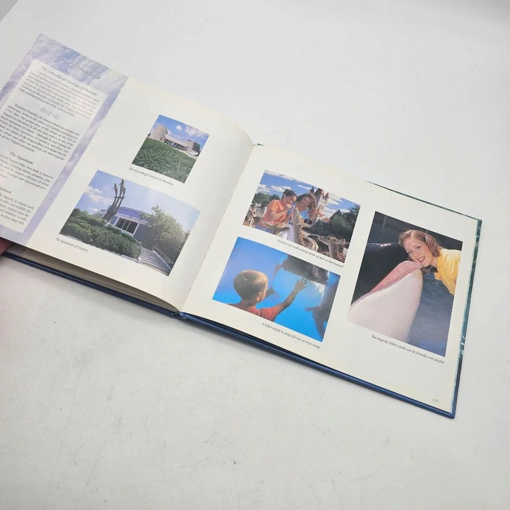 Vintage 1998 Niagara Falls - A Pictorial Journey Margaret Dunn Hardcover Photos
